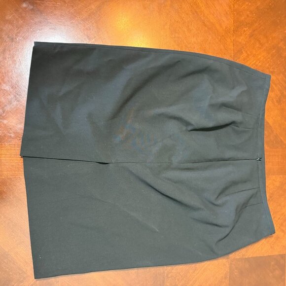 Calvin Klein Black Pencil Skirt Size 12 - Picture 2 of 6